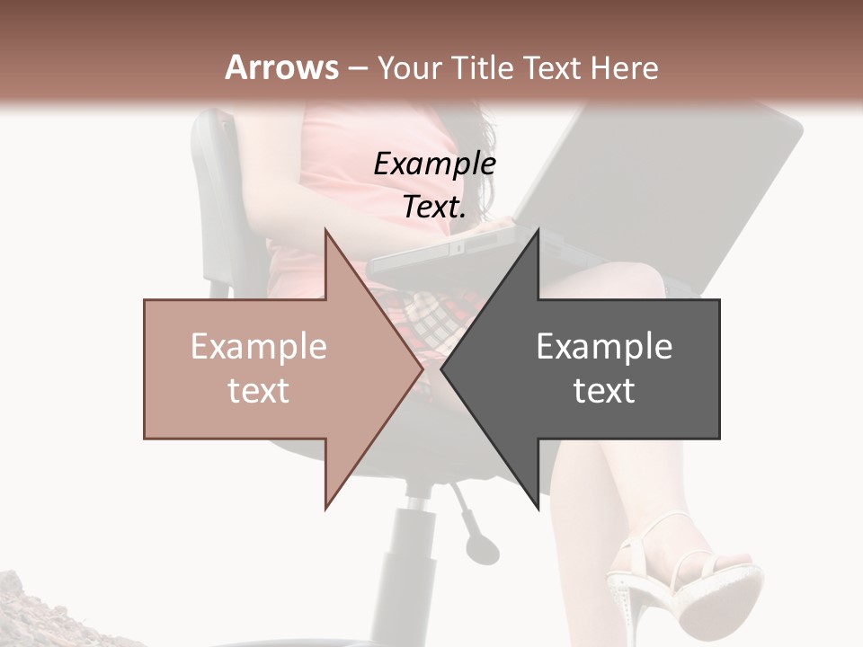 Nature Carefree Computer PowerPoint Template