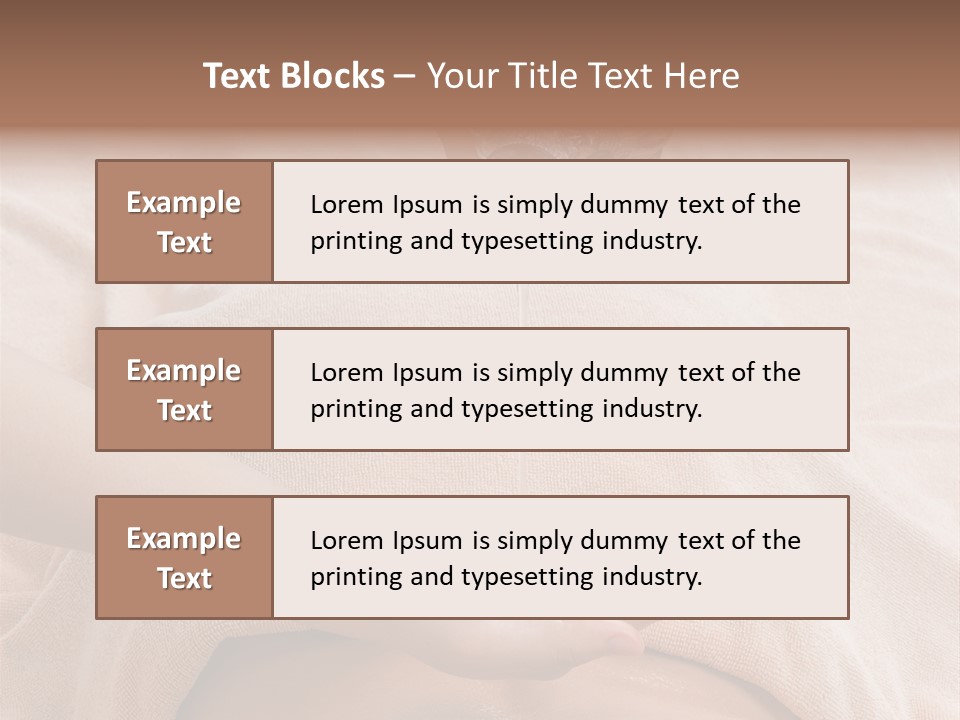 Health Care Attractive Therapy PowerPoint Template