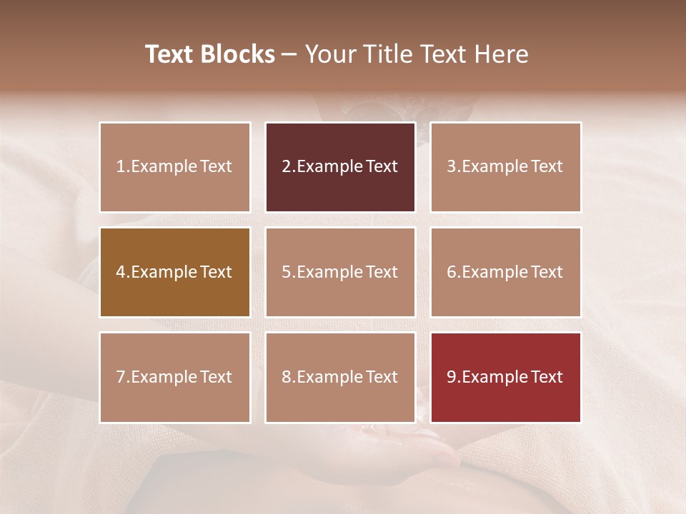 Health Care Attractive Therapy PowerPoint Template