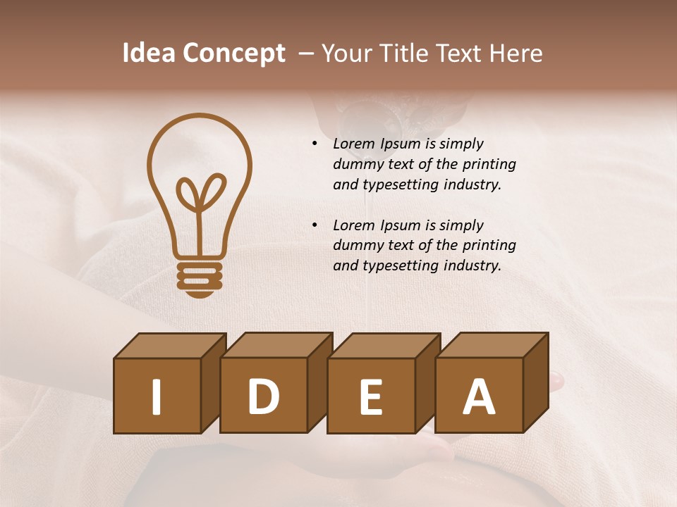 Health Care Attractive Therapy PowerPoint Template