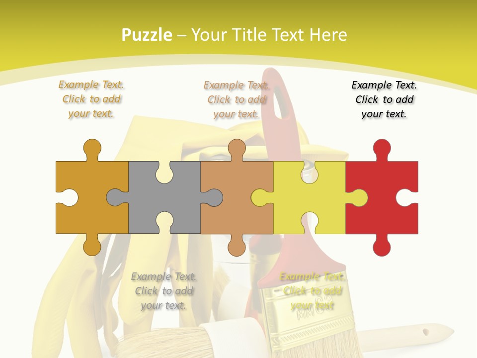 Jar Protective Red PowerPoint Template