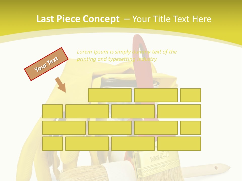 Jar Protective Red PowerPoint Template