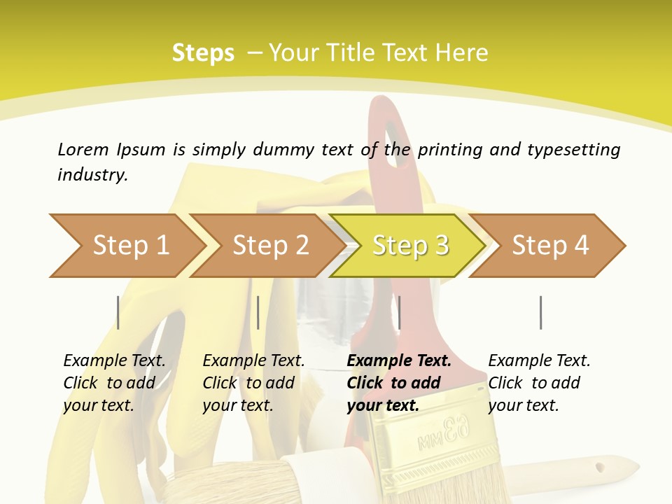 Jar Protective Red PowerPoint Template