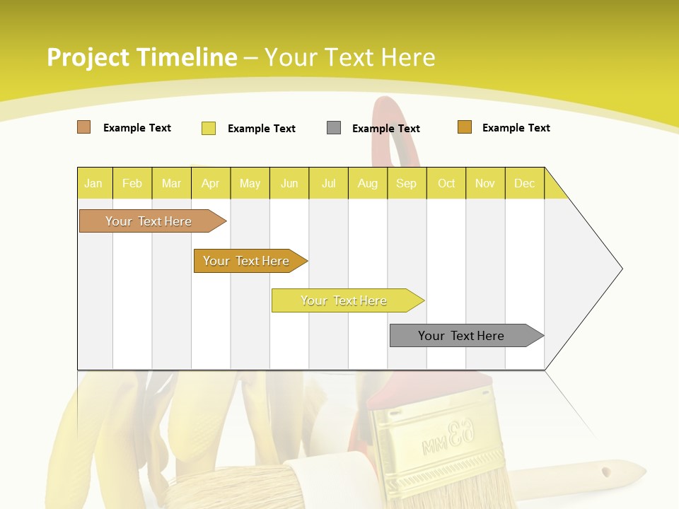 Jar Protective Red PowerPoint Template