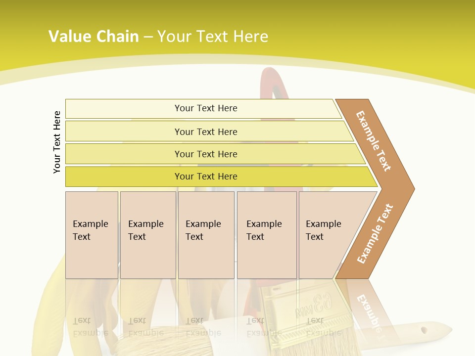 Jar Protective Red PowerPoint Template