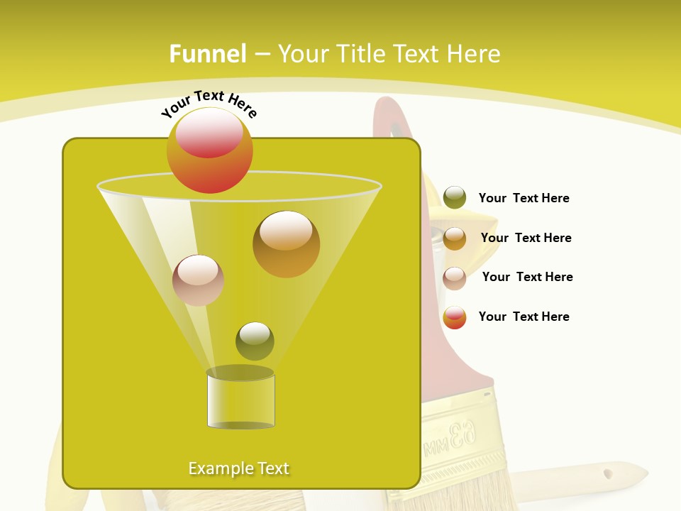 Jar Protective Red PowerPoint Template
