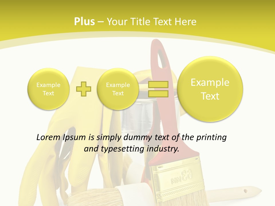 Jar Protective Red PowerPoint Template