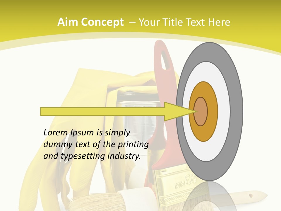 Jar Protective Red PowerPoint Template