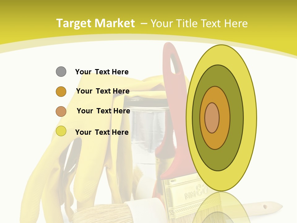 Jar Protective Red PowerPoint Template