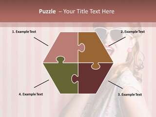 Expressive Pop Sunglasses PowerPoint Template
