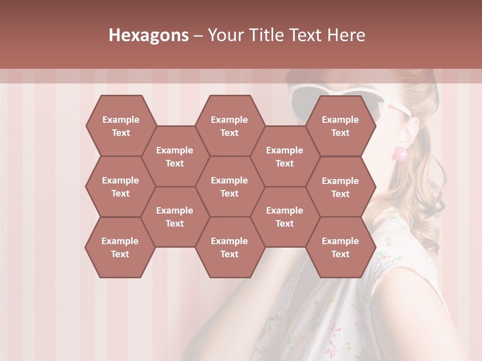 Expressive Pop Sunglasses PowerPoint Template