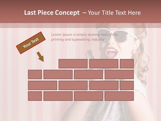 Expressive Pop Sunglasses PowerPoint Template