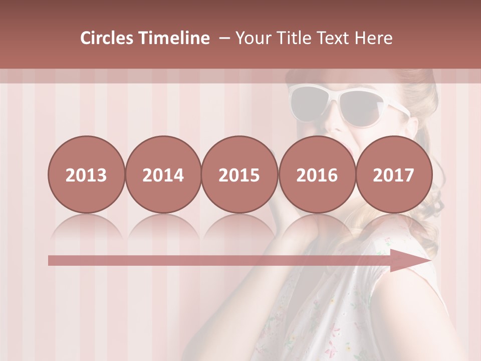 Expressive Pop Sunglasses PowerPoint Template