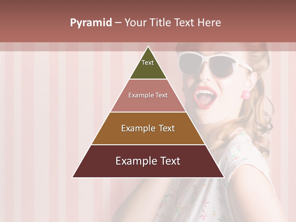 Expressive Pop Sunglasses PowerPoint Template