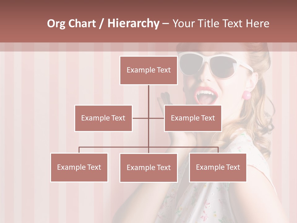 Expressive Pop Sunglasses PowerPoint Template
