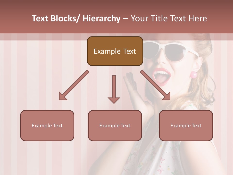 Expressive Pop Sunglasses PowerPoint Template
