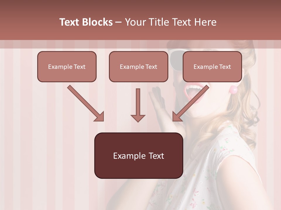 Expressive Pop Sunglasses PowerPoint Template