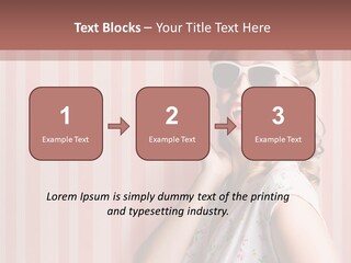 Expressive Pop Sunglasses PowerPoint Template
