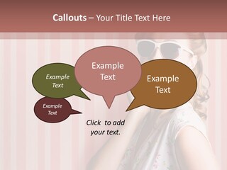 Expressive Pop Sunglasses PowerPoint Template