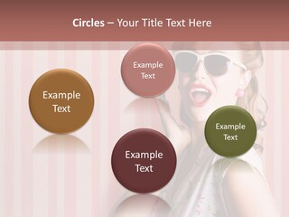 Expressive Pop Sunglasses PowerPoint Template