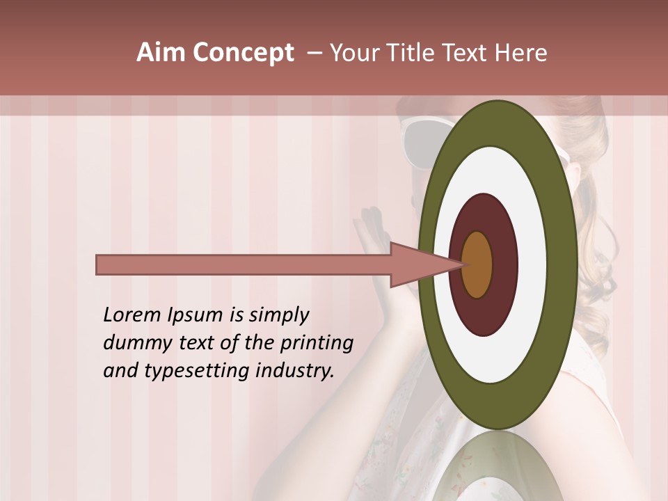 Expressive Pop Sunglasses PowerPoint Template