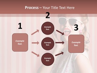 Expressive Pop Sunglasses PowerPoint Template