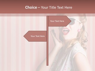 Expressive Pop Sunglasses PowerPoint Template