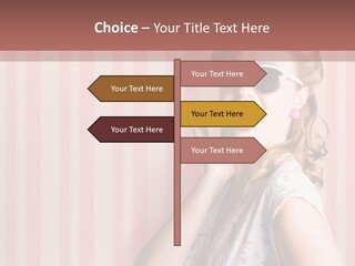 Expressive Pop Sunglasses PowerPoint Template