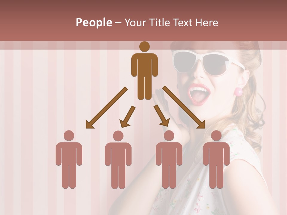 Expressive Pop Sunglasses PowerPoint Template