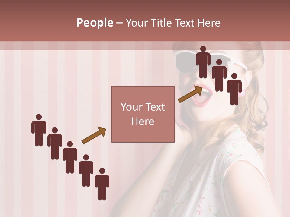 Expressive Pop Sunglasses PowerPoint Template