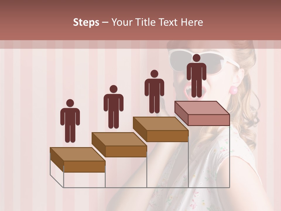 Expressive Pop Sunglasses PowerPoint Template