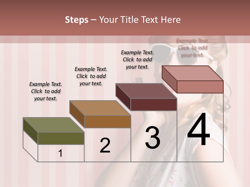 Expressive Pop Sunglasses PowerPoint Template