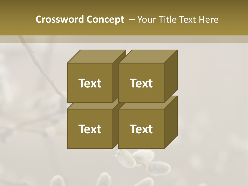 Downy Gemma Sign PowerPoint Template