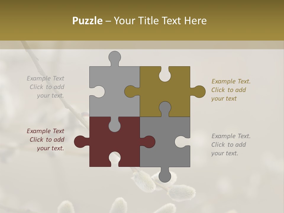 Downy Gemma Sign PowerPoint Template