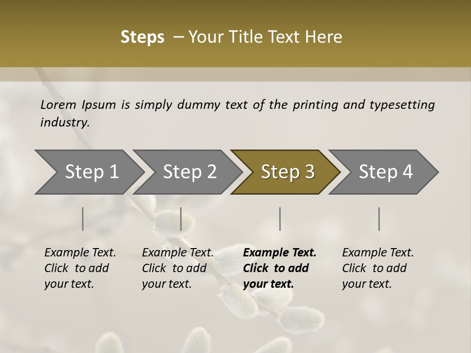 Downy Gemma Sign PowerPoint Template