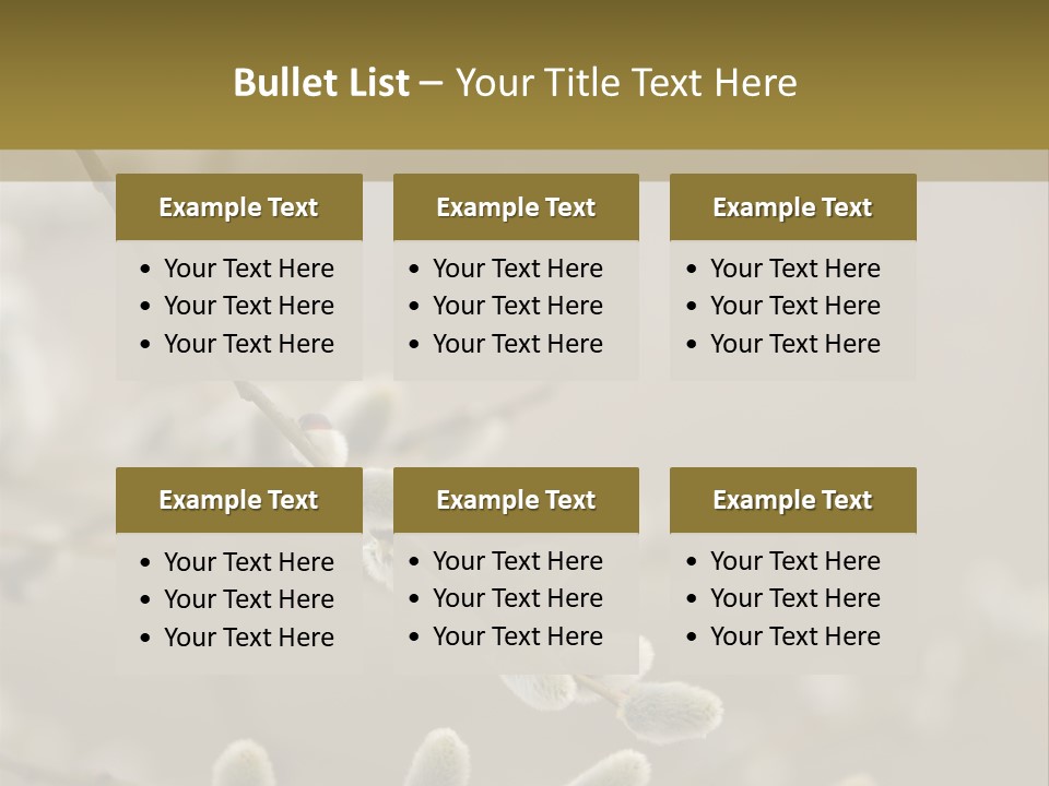 Downy Gemma Sign PowerPoint Template