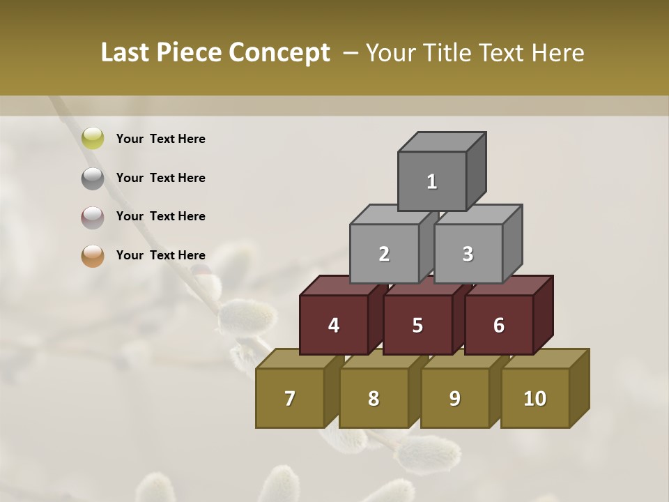 Downy Gemma Sign PowerPoint Template