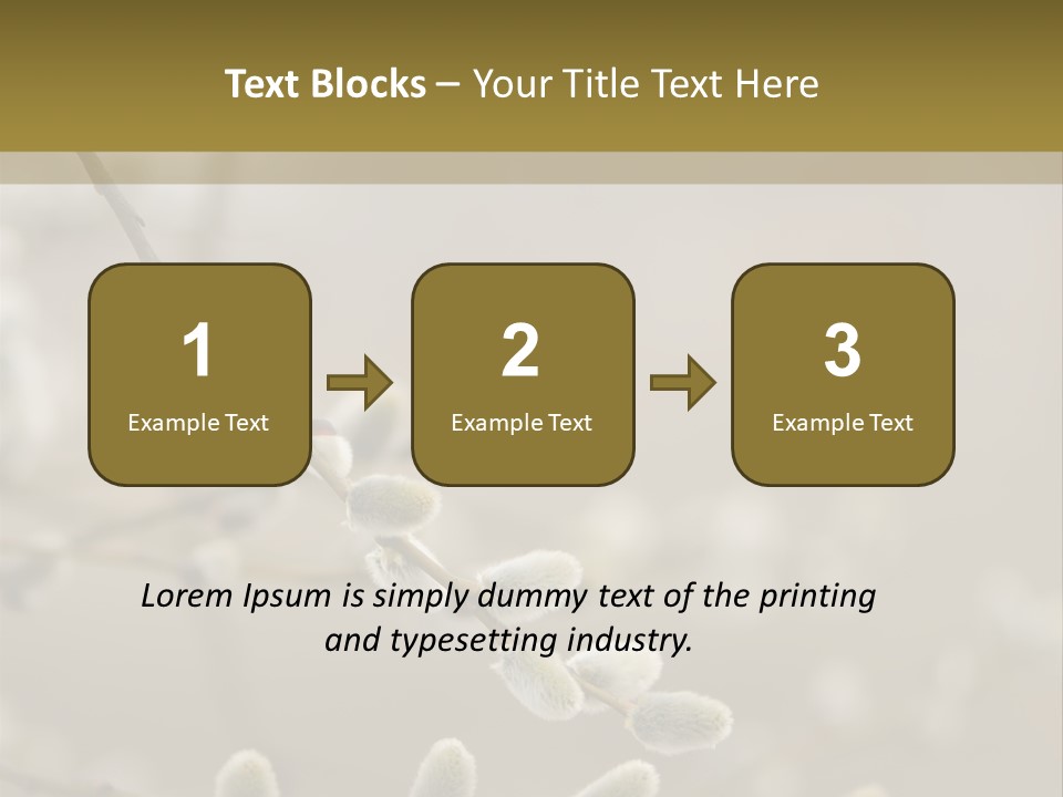 Downy Gemma Sign PowerPoint Template