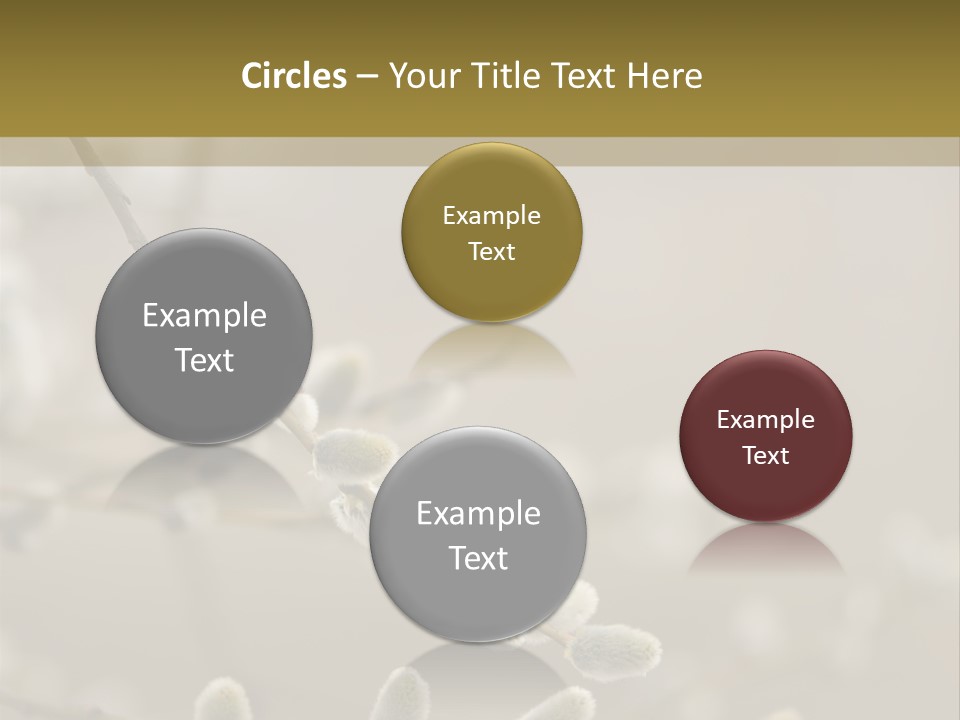 Downy Gemma Sign PowerPoint Template