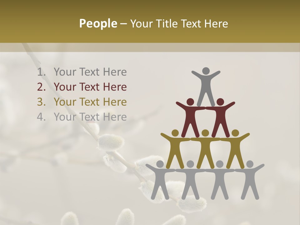 Downy Gemma Sign PowerPoint Template