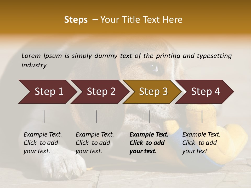 Little Young Purebred PowerPoint Template