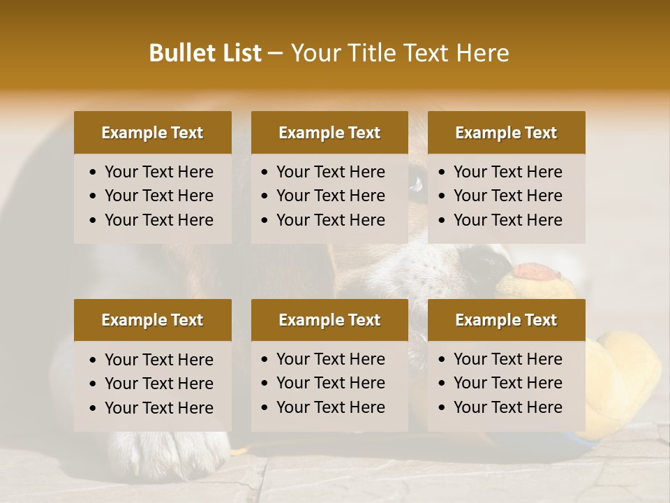 Little Young Purebred PowerPoint Template