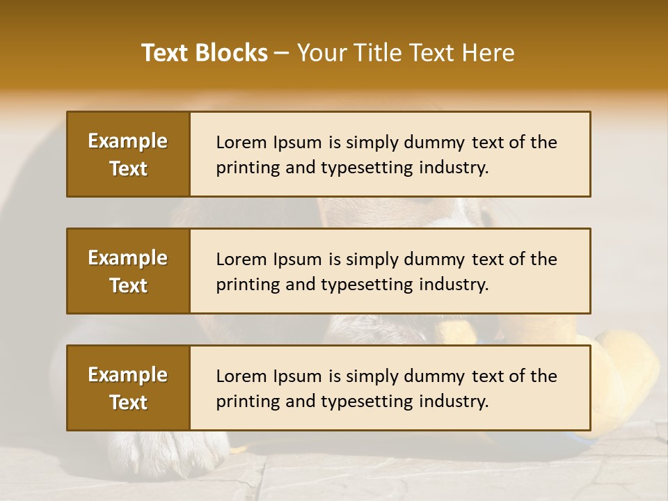 Little Young Purebred PowerPoint Template