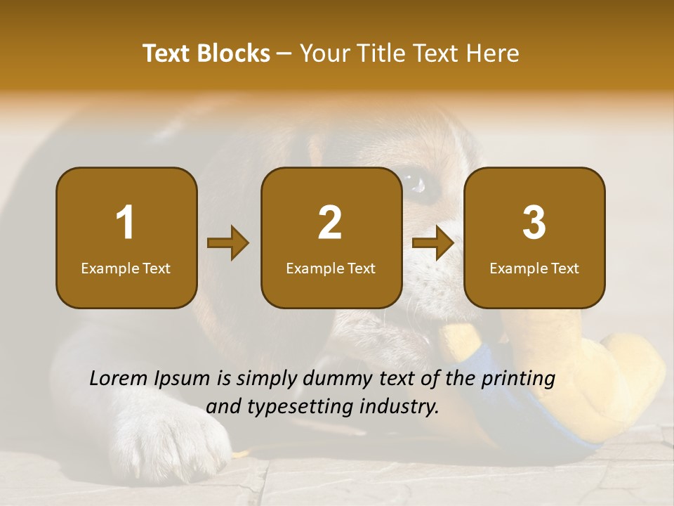 Little Young Purebred PowerPoint Template