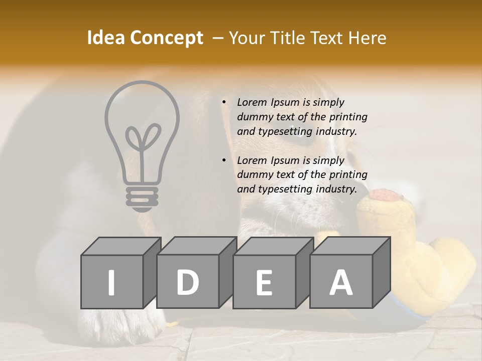 Little Young Purebred PowerPoint Template