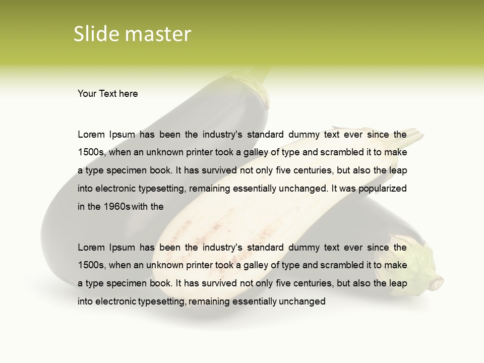 Color Black Begoon PowerPoint Template