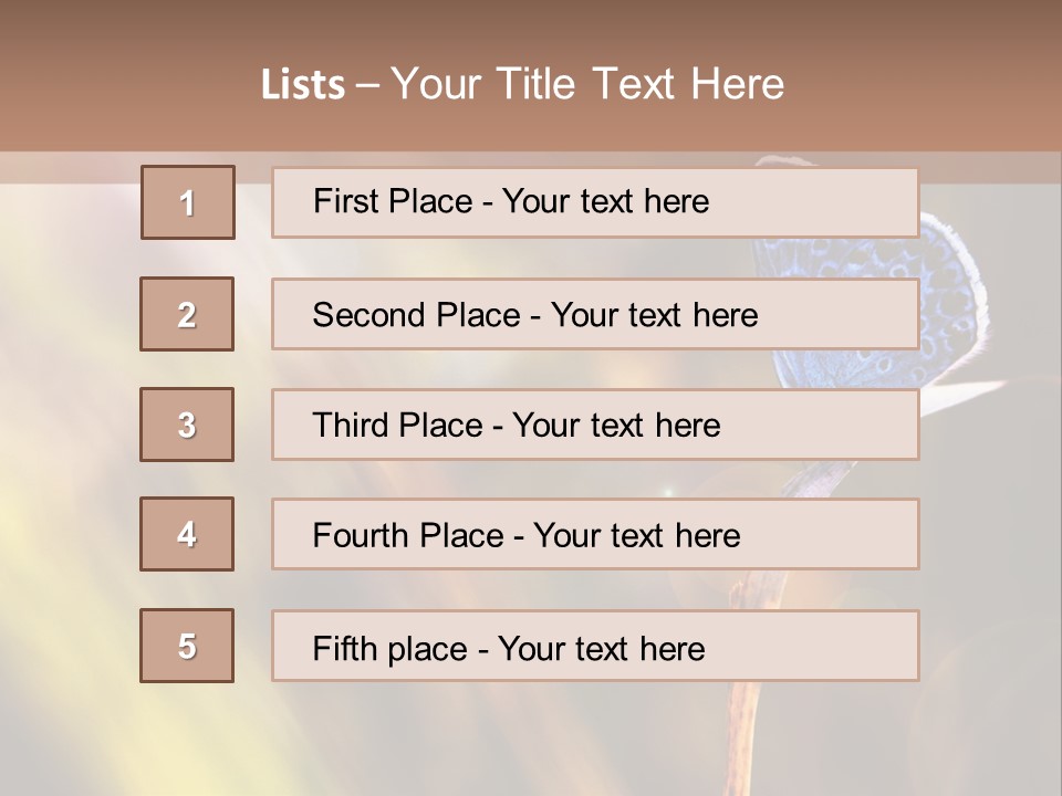 Western Caucasus Lifestyle Resort PowerPoint Template