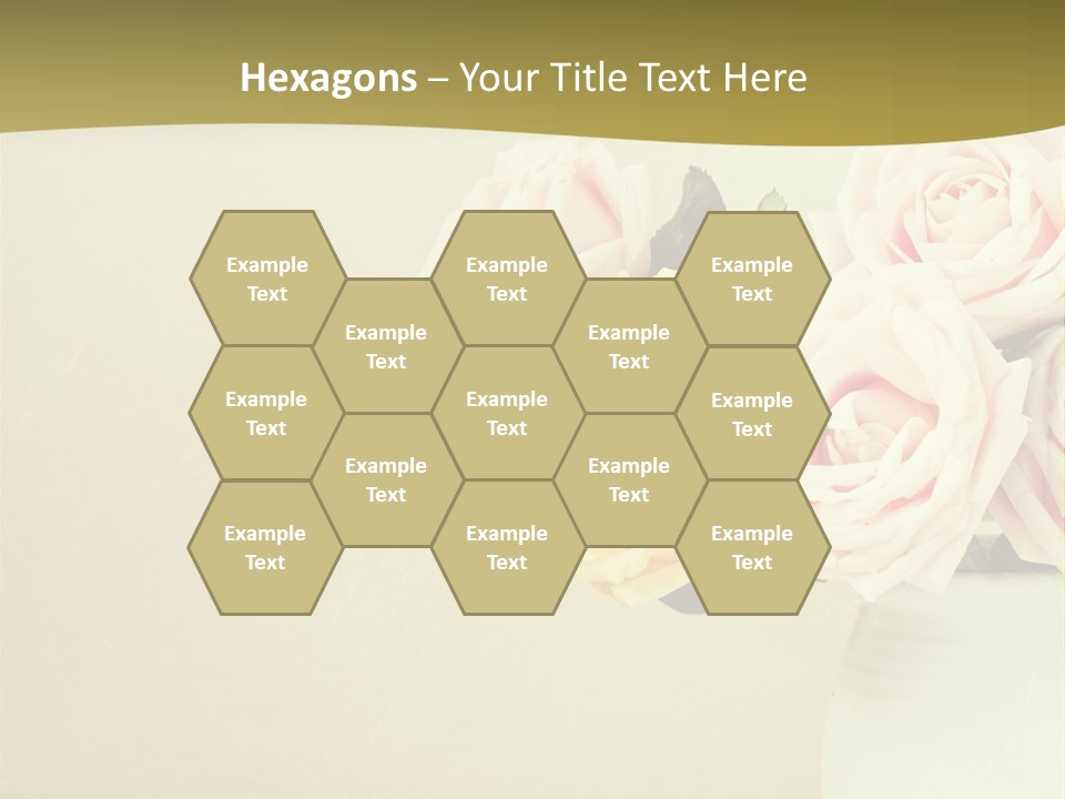 Rose Warm Page PowerPoint Template