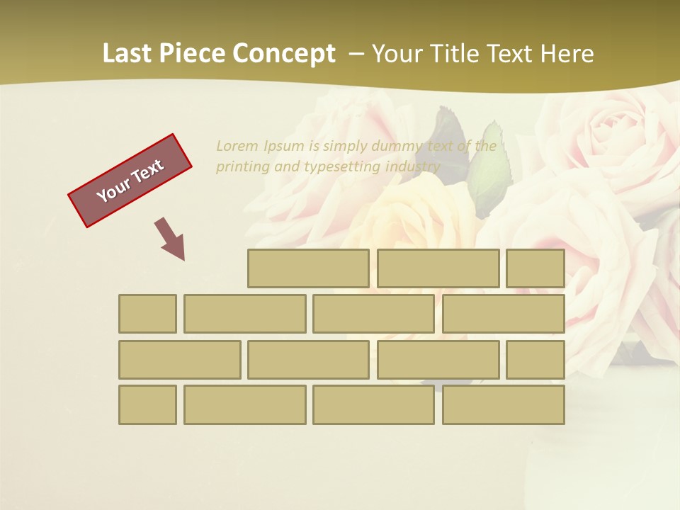 Rose Warm Page PowerPoint Template