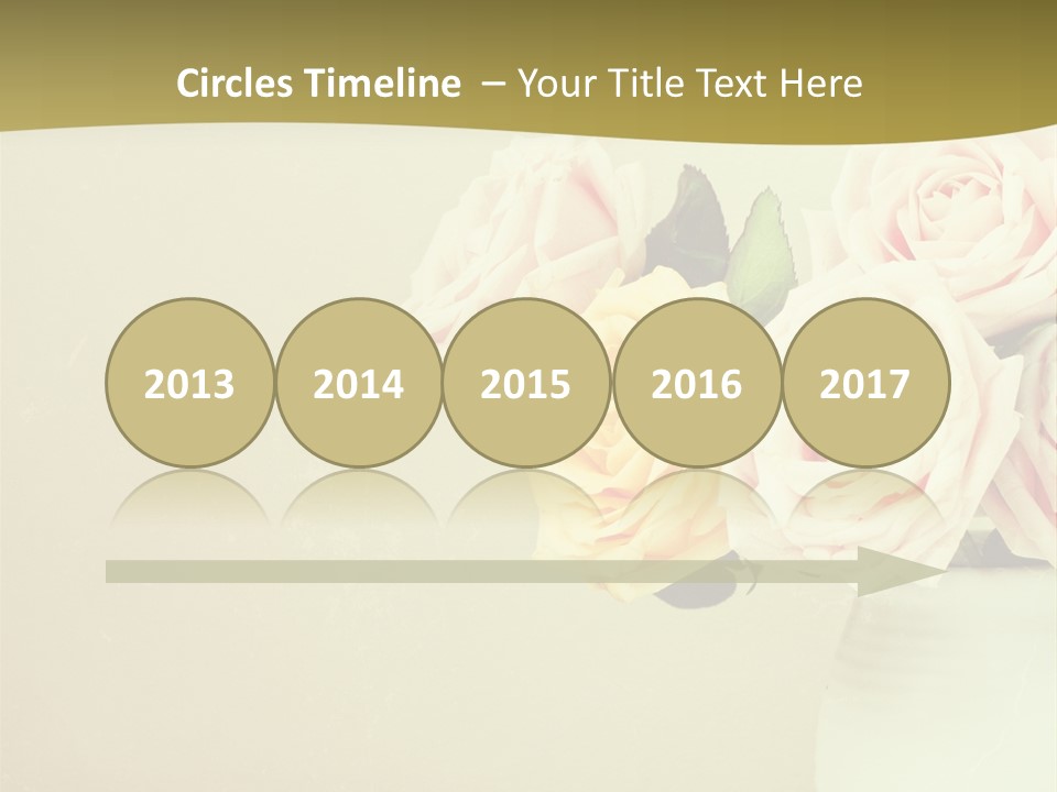 Rose Warm Page PowerPoint Template